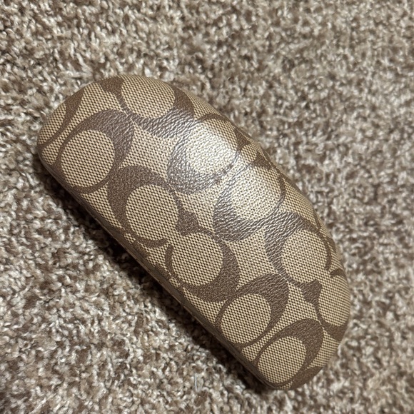 Coach Accessories - Coach hard-side glasses / sunglasses case - EUC!